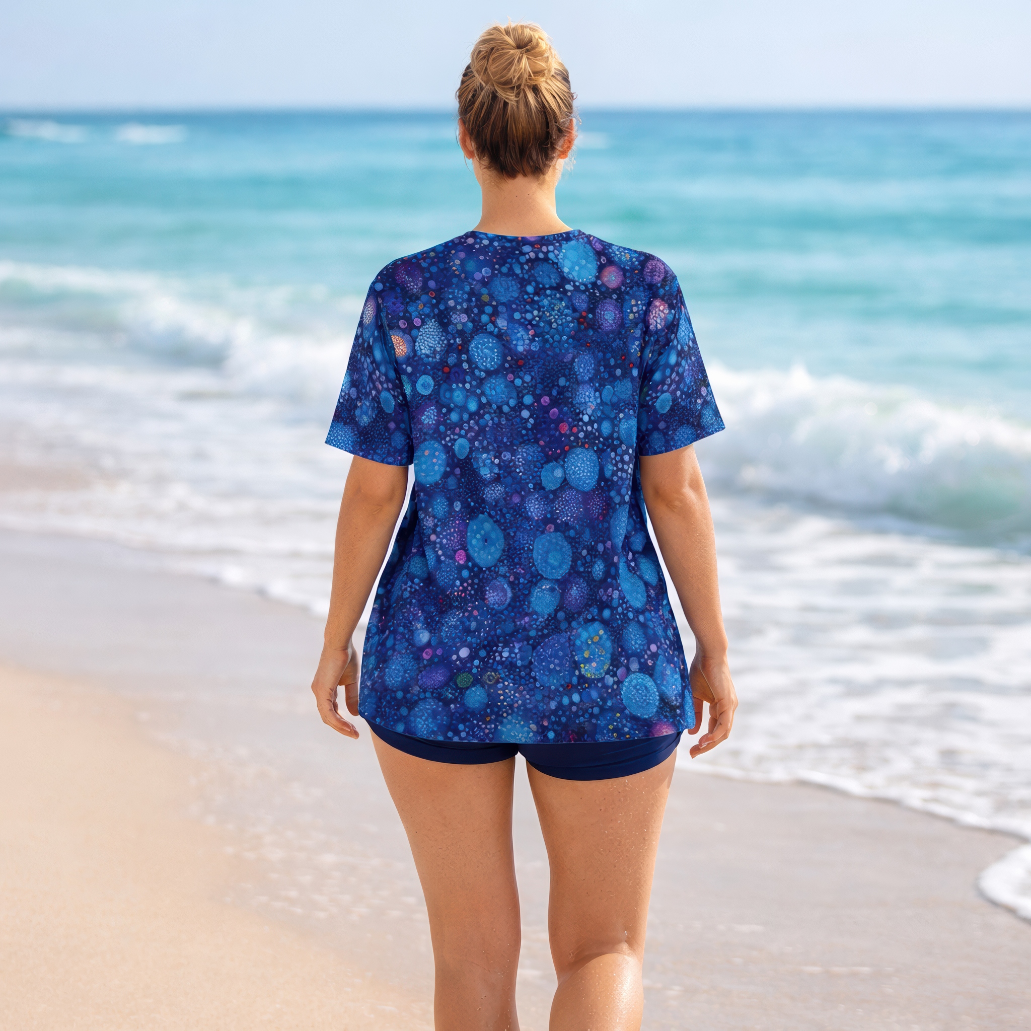 Sea Turtle T Shirt Honu Ocean Graphic Tee Marine Life Beach Coastal Art Unisex - Image 5